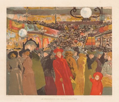 The Fancy Goods Store, 1902. alkotó: Alexandre Lunois
