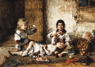 Boldog pillanatok, alkotó: Alexei Alexevich Harlamoff