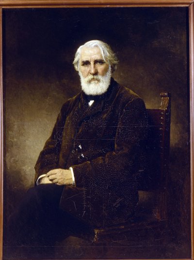Ivan Tourgueniev - Ivan S. Turgenev (1818-1883) szerző portréja - Alekszej Alekszejevics Harlamov (1840-1922) festménye - 1875 - Olaj, vászon - 144x108 - Állami Orosz Múzeum, Szentpétervár alkotó: Alexei Alexevich Harlamoff