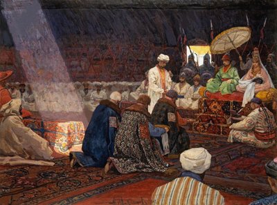 Az Arany Hordában, 1907 alkotó: Alexei Fedotovich Maximov