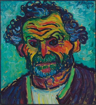 Paraszt, c. 1912. alkotó: Alexei Javlensky von
