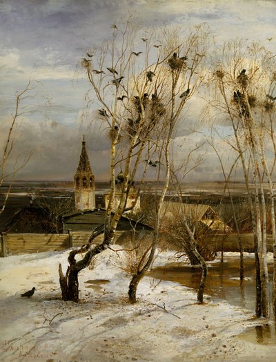 Rooks visszatért alkotó: Alexei Kondratievich Savrasov