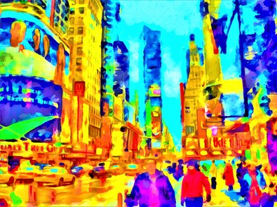 Fény és árnyék, 2020 (vegyes technika) alkotó: Alexei Makhov