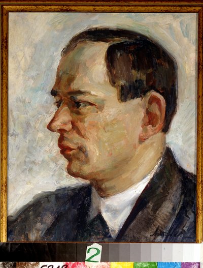 Vissarion Shebalin (1902-1963) zeneszerző portréja alkotó: Alexei Nikolayevich Arzhenikov