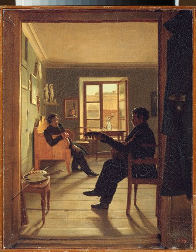 Latelier des freres Chernetsov (Csernetsov). Nikanor Grigorjevics Csernyecov (Csernyecovnál Csernyicinél alkotó: Alexei Vasilievich Tyranov