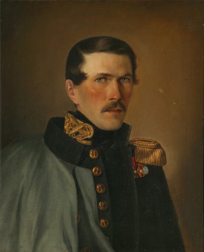 Egy tengerésztiszt portréja alkotó: Alexei Vasilyevich Tyranov