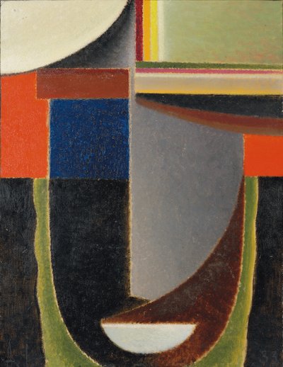 Absztrakt fej: Andante; Absztrakt fej: Andante, 1933 alkotó: Alexej von Jawlensky