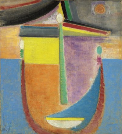 Absztrakt fej: Kompozíció, 1924 alkotó: Alexej von Jawlensky