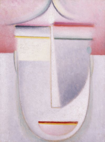Absztrakt fej: 2. kompozíció "Tél"; Absztrakt fej: 2. számú kompozíció "Tél", 1924 körül alkotó: Alexej von Jawlensky