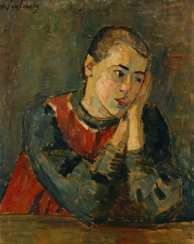 Gyermek levágott fejjel; Levágott fejű gyermek, 1906 alkotó: Alexej von Jawlensky