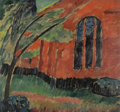 Prerow-i templom, c. 1911 alkotó: Alexej von Jawlensky