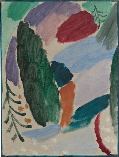 Fagyos nap, 1915 alkotó: Alexej von Jawlensky
