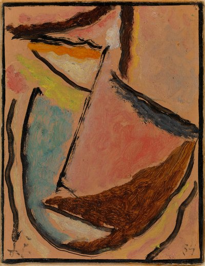 Meditációs kis absztrakt fej, 1934 alkotó: Alexej von Jawlensky
