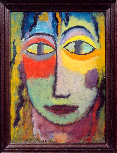 Meduse. Az orosz Alekszej von Javlenszkij (Alexi von Jawlensky, Alexej von Javlenski) festménye (1864-1941), XX. Lyon, Musee des Beaux Arts. alkotó: Alexej von Jawlensky