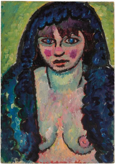 Női portré, 1912 körül alkotó: Alexej von Jawlensky