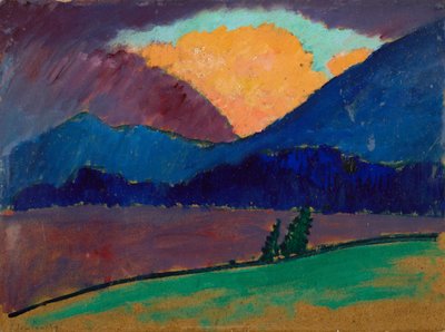 Nyári este Murnauban alkotó: Alexej von Jawlensky