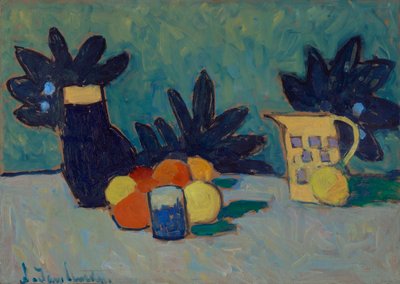 Csendélet gyümölcsökkel alkotó: Alexej von Jawlensky