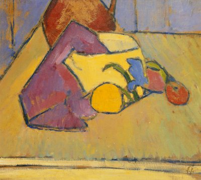 A sárga serpenyő; A sárga fazék, 1909 körül alkotó: Alexej von Jawlensky