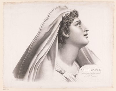 Andromache Andromaque (cím az objektumon) alkotó: Alexis François Girard
