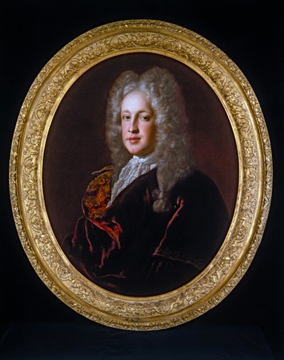 Egy úriember portréja (vászon, ovális) alkotó: Alexis Simon Belle