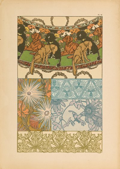 Dísziratok, 1902. alkotó: Alfons Marie Mucha