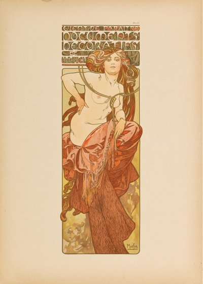 Dísziratok, 1902. alkotó: Alfons Marie Mucha
