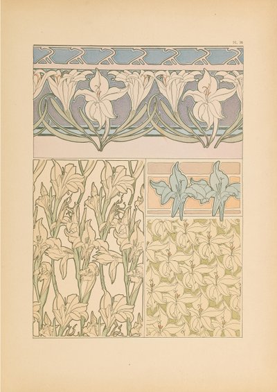 Dísziratok, 1902. alkotó: Alfons Marie Mucha