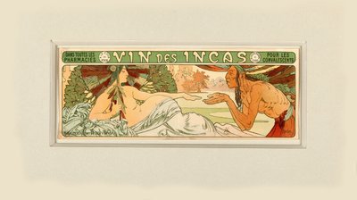 Az inkák bora, 1897. alkotó: Alfons Marie Mucha