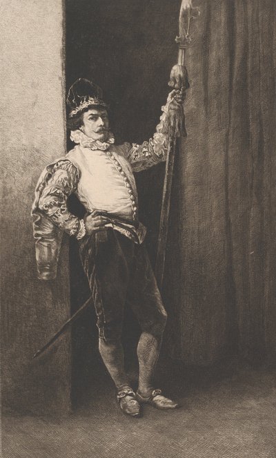 Halbardier, 1895. alkotó: Alfred Boilot