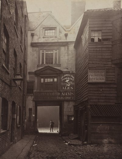 Az Oxford Arms, Warwick Lane, 1875 alkotó: Alfred Bool