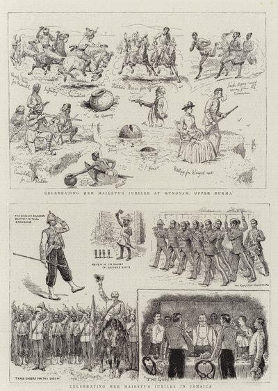 Őfelsége jubileumának ünneplése alkotó: Alfred Chantrey Corbould