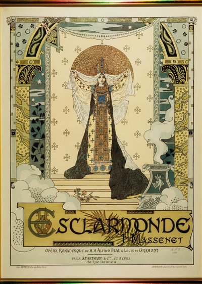 Esclarmonde, Jules Massenet operája (1842. május 12. – 1912. augusztus 13.) alkotó: Alfred Choubrac