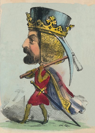 I. Richárd, 1856 alkotó: Alfred Crowquill