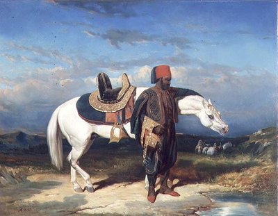 Az Ivóhely alkotó: Alfred Dedreux