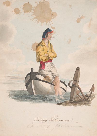Kanári halász alkotó: Alfred Diston