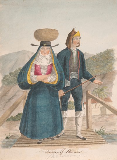 Pálma bennszülöttei alkotó: Alfred Diston