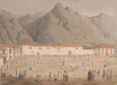 tér Los Silos falujában, Tenerifén alkotó: Alfred Diston