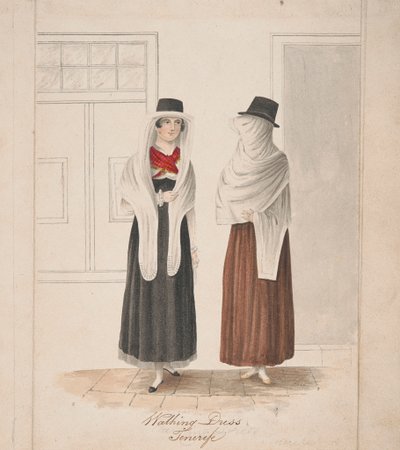 Sétáló ruha, Tenerife alkotó: Alfred Diston