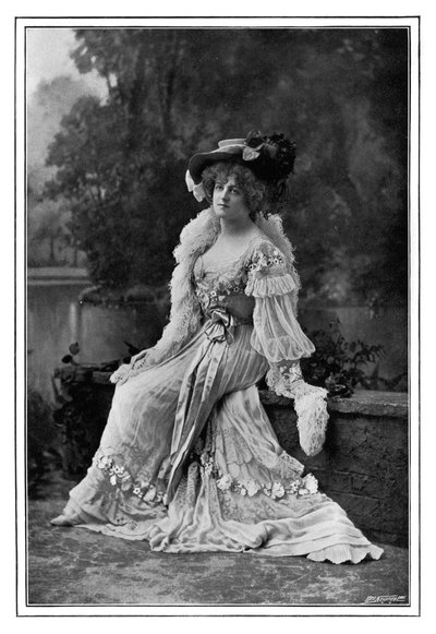 Marie Studholme angol színházi színésznő, 1901. alkotó: Alfred Ellis and Walery