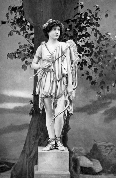 Unity Moore 1894-1981, ír színésznő, 1911-1912. alkotó: Alfred Ellis and Walery