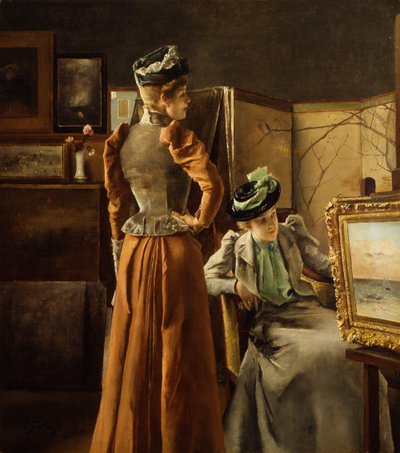Látogatás a Stúdióban alkotó: Alfred Emile Stevens
