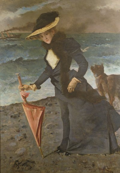 A tenger partján, 1891 alkotó: Alfred Emile Stevens