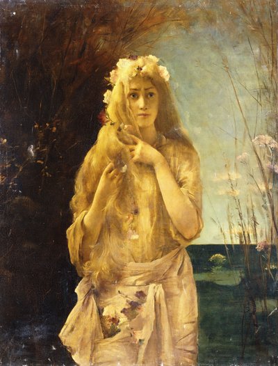 Ophelia, alkotó: Alfred Emile Stevens