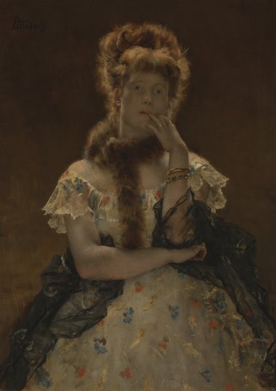 A párizsi szfinx alkotó: Alfred Emile Stevens