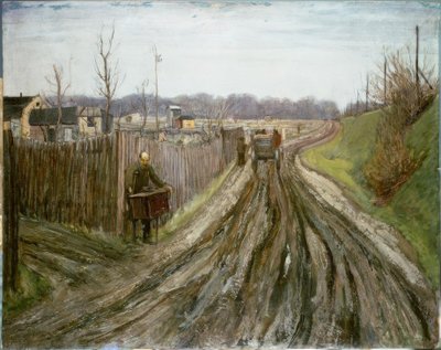 Leierkastenmann alkotó: Alfred Frank