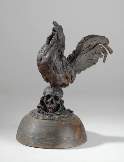 A Sam Wilson Chimneypiece, 1908-1914 körüli 9 makette egyike (gipsz és sellak) (lásd még: 876021) alkotó: Alfred Gilbert