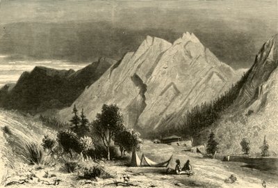 „Mészkő Formáció, a Pitt Riveren”, 1872. alkotó: Alfred Harral
