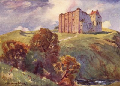 Castle Rising, Norfolk alkotó: Alfred Heaton Cooper