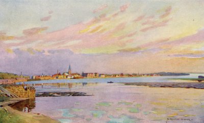 Lulea, Lappföld, a vasérc exportkikötője alkotó: Alfred Heaton Cooper
