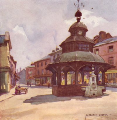 Market Cross, North Walsham, Norfolk alkotó: Alfred Heaton Cooper